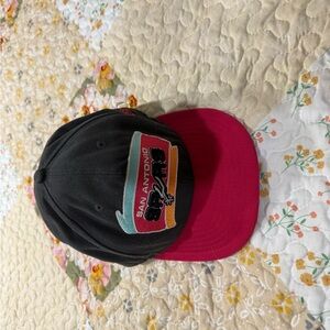 New Era Black and Red Spurs Cap